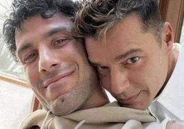 Ricky Martin y Jwan Yosef.