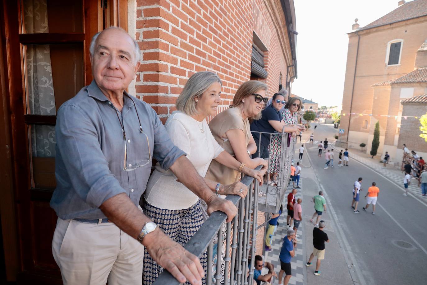El segundo encierro de toros de La Seca, en imágenes