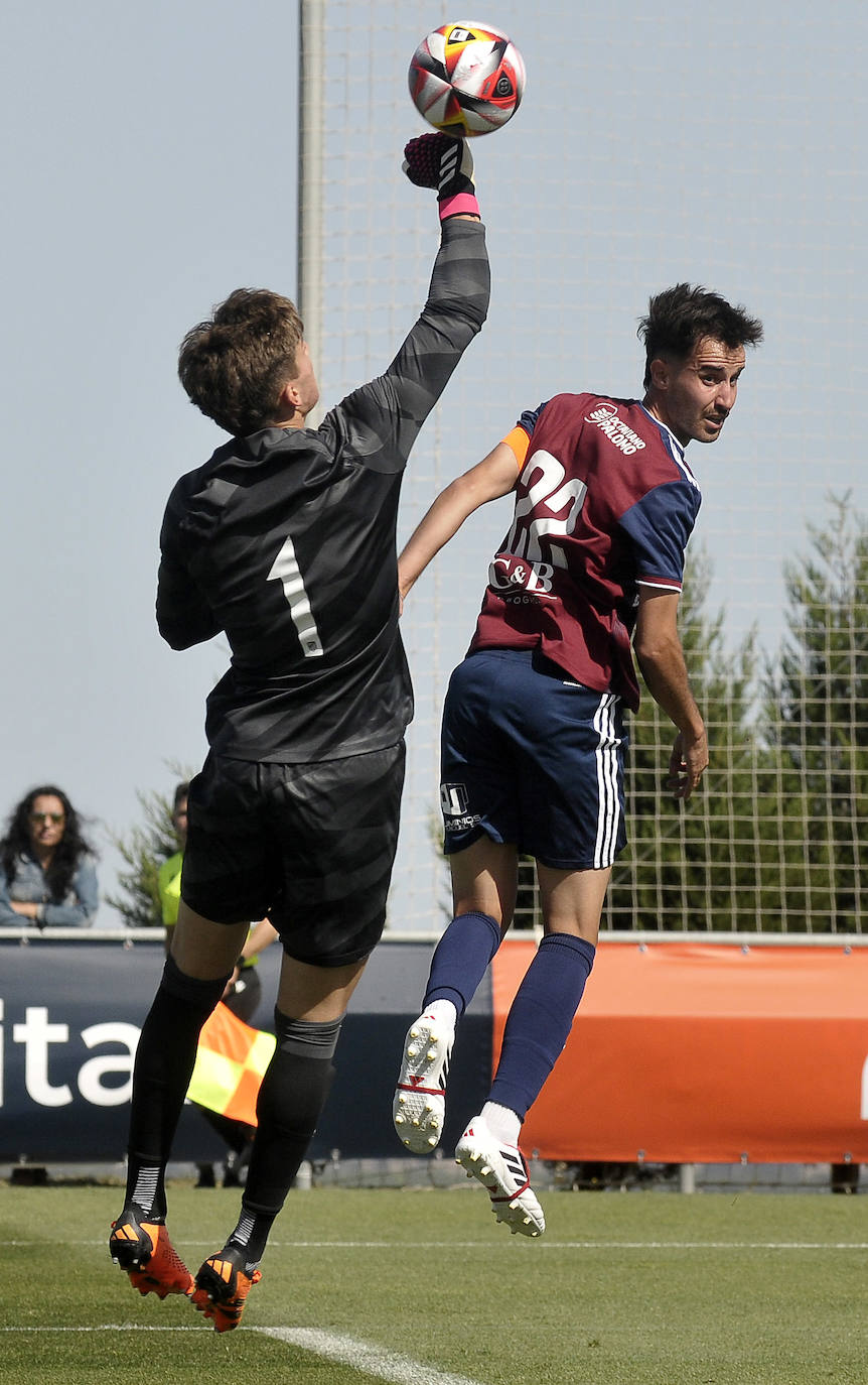 Amistoso entre la Segoviana y el Atleti B