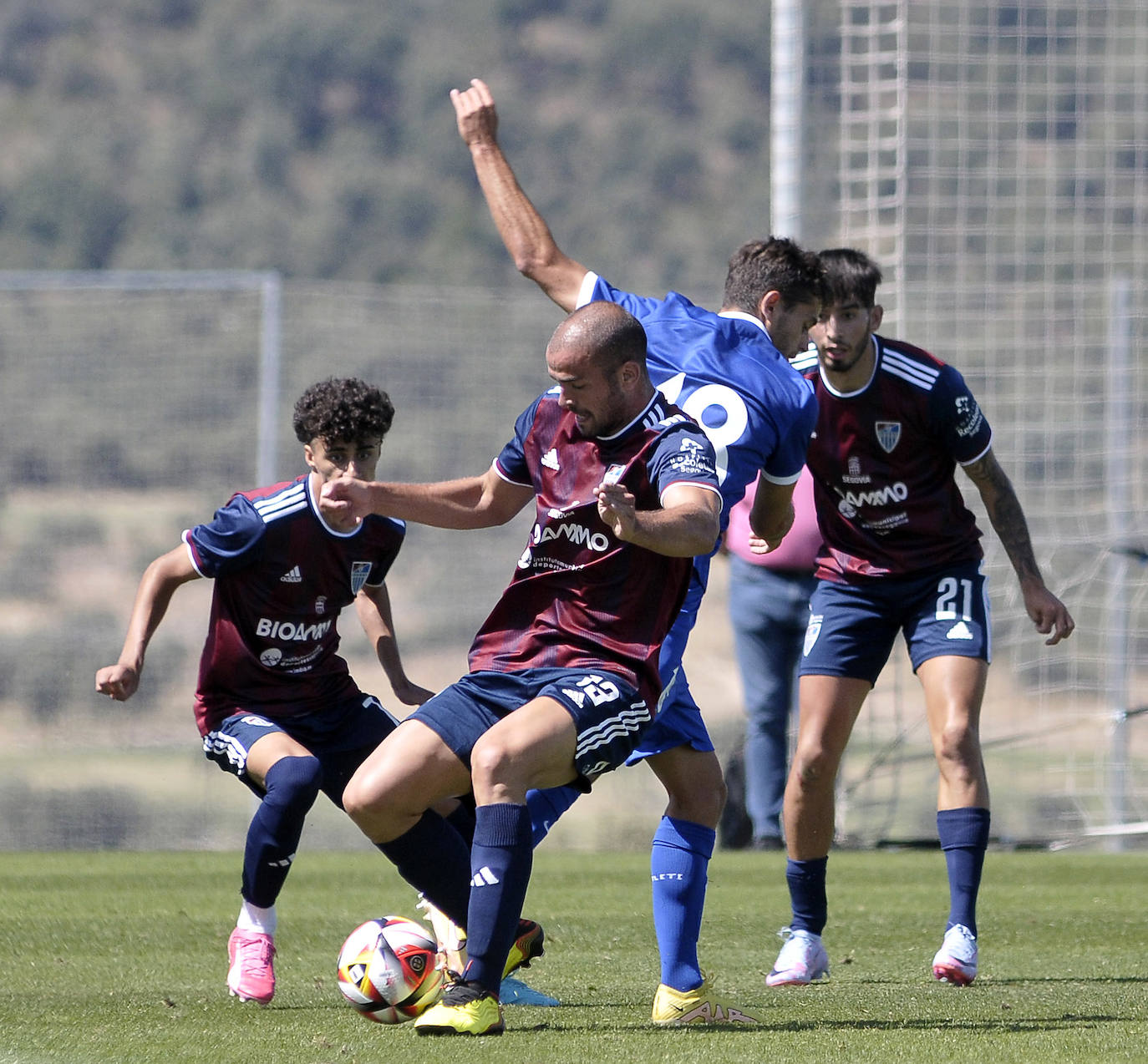 Amistoso entre la Segoviana y el Atleti B