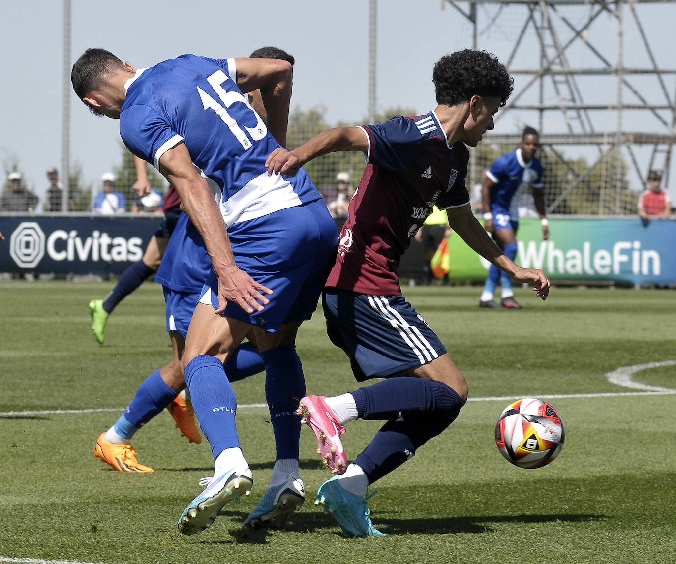 Amistoso entre la Segoviana y el Atleti B