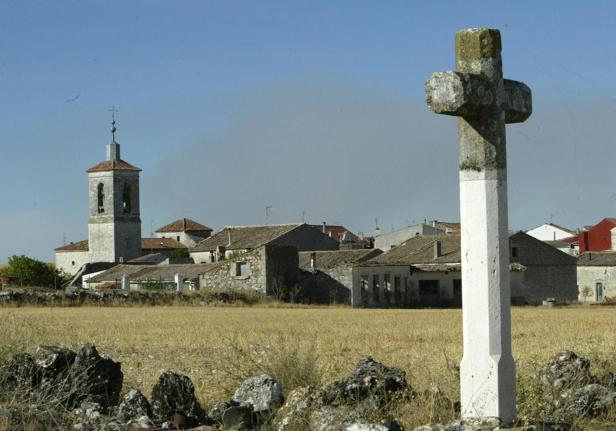 Vista panorámica de la lolcalidad de Torrescárcela.