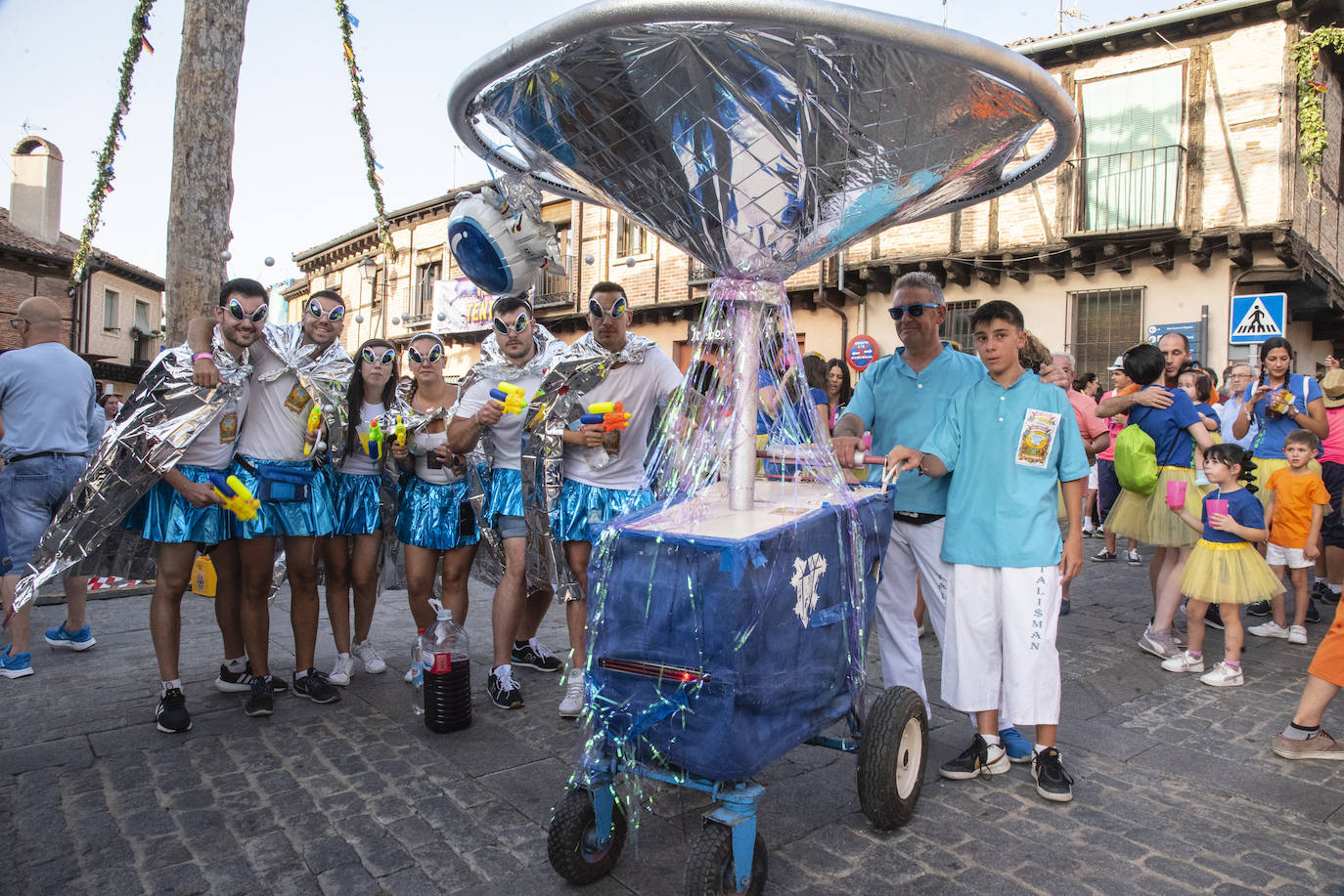 Inicio de las fiestas de San Lorenzo