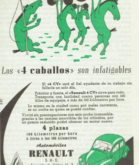 Imagen secundaria 2 - Los once conductores del primer desfile de los 4/4, el escudo de Valladolid en el volante y un anuncio del vehículo