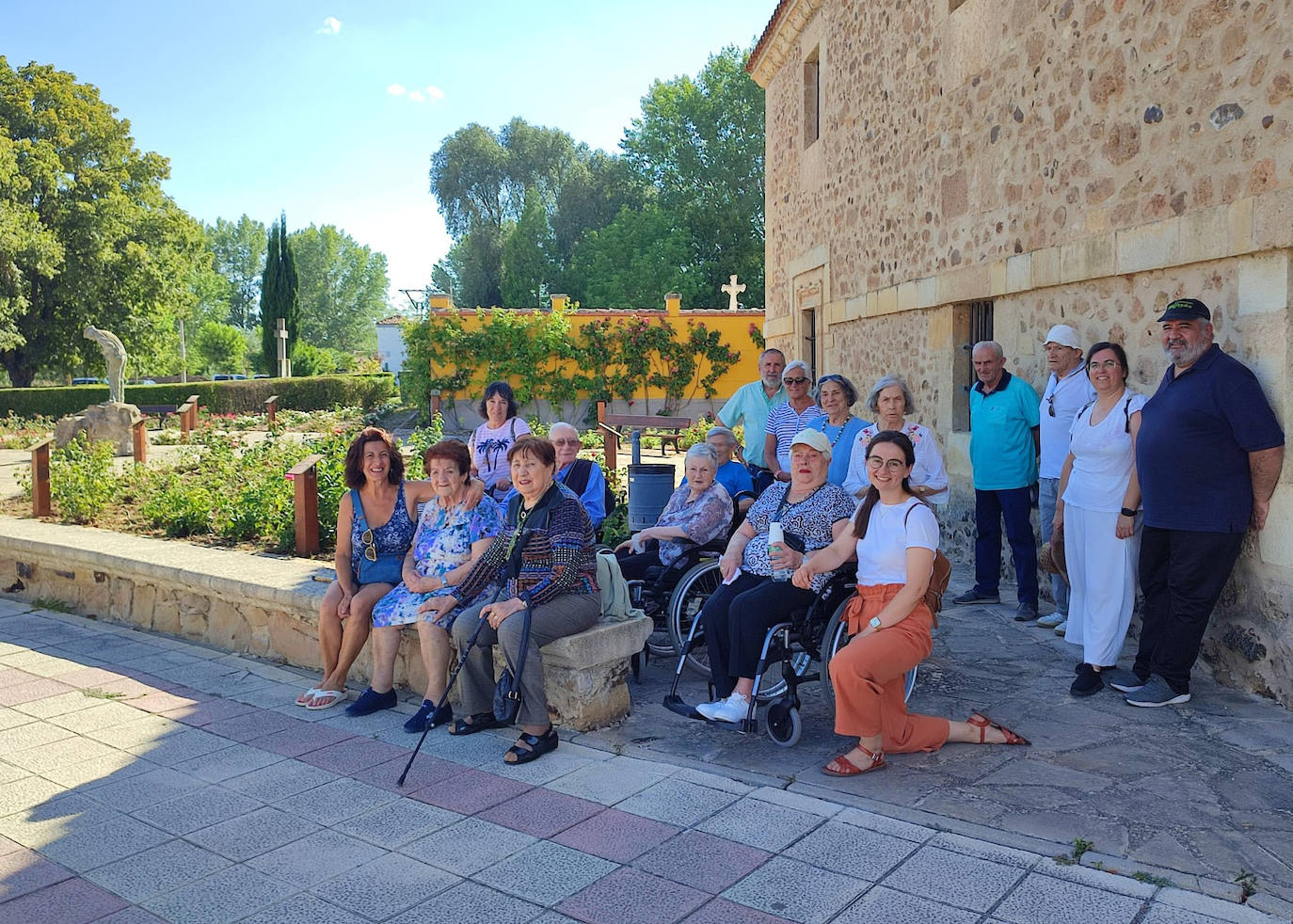 Los mayores de la residencia Tercera Actividad son viajeros