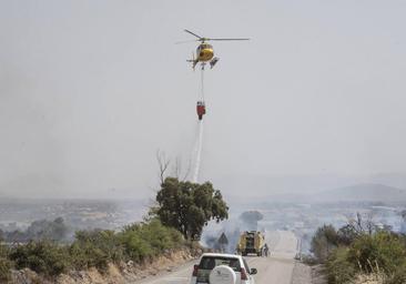 El incendio de Otero de Herreros calcina tres hectáreas pero esquiva al vivero