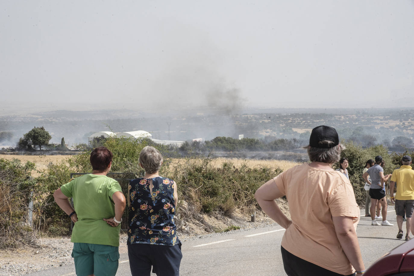 Incendio en Otero de Herreros