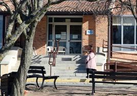 Entrada a la residencia El Sotillo de Cáritas en Segovia.