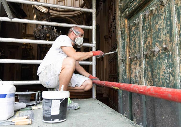 Restauración de la carpintería en Vera Cruz