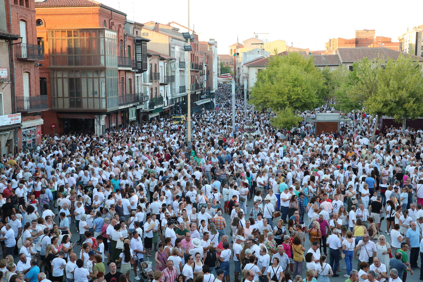 Cientos de ciudadanos han acudido a la manifestación de Medina