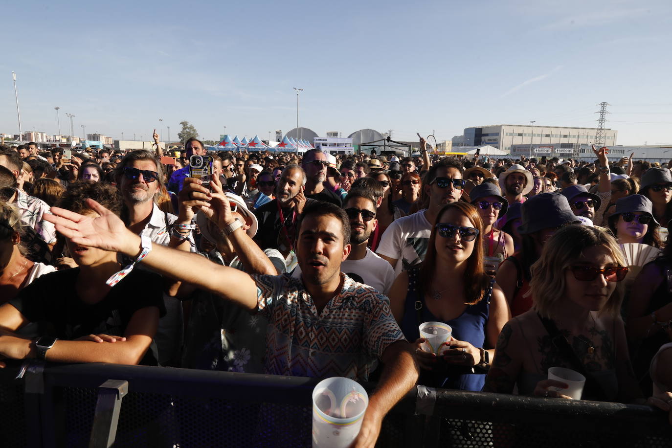 El gran ambiente de la tarde en el festival Sonorama