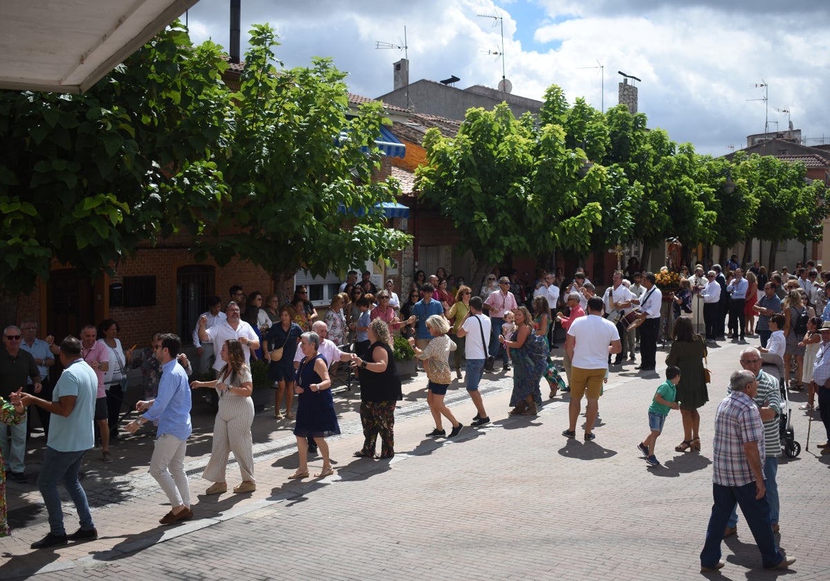 Fiestas en Viana de Cega.