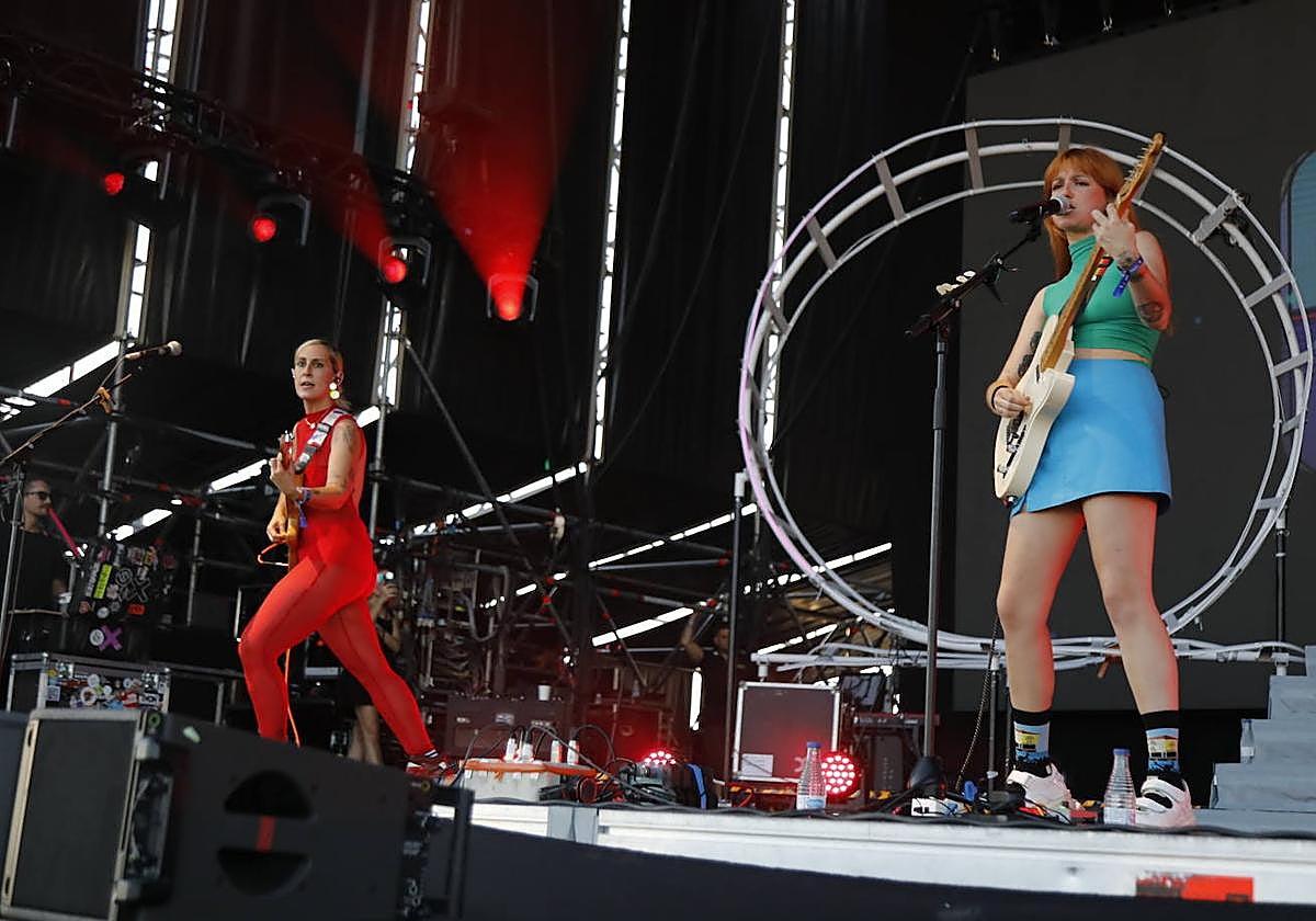 El concierto de Ginebras en el Sonorama Ribera de Aranda de Duero