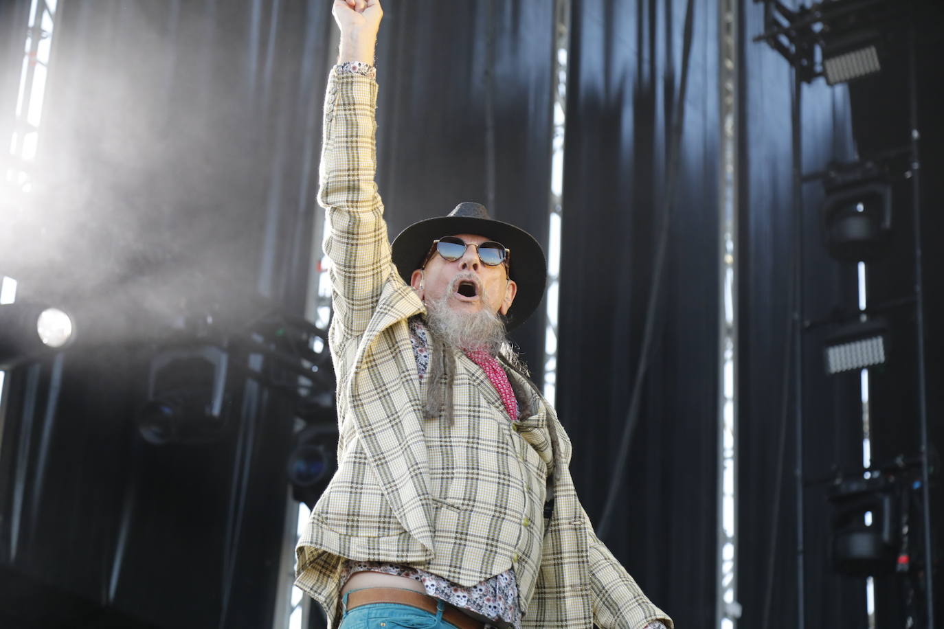 El concierto de El Drogas en el festival Sonorama Ribera 2023, en imágenes