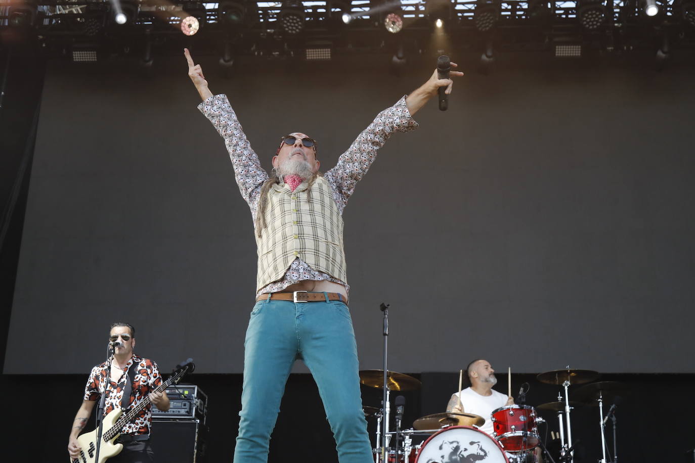 El concierto de El Drogas en el festival Sonorama Ribera 2023, en imágenes