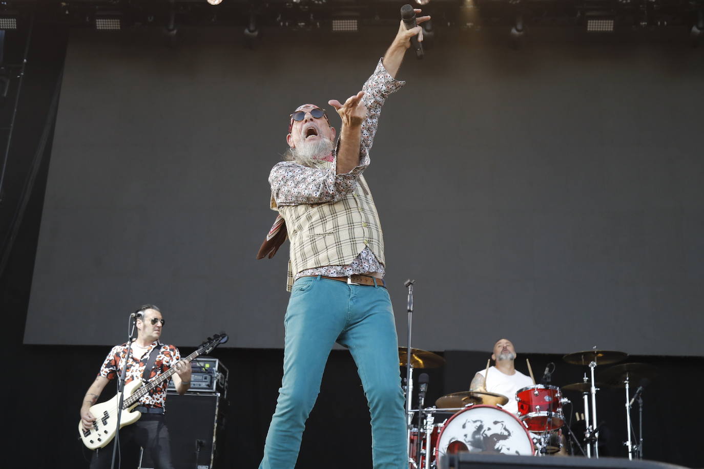 El concierto de El Drogas en el festival Sonorama Ribera 2023, en imágenes
