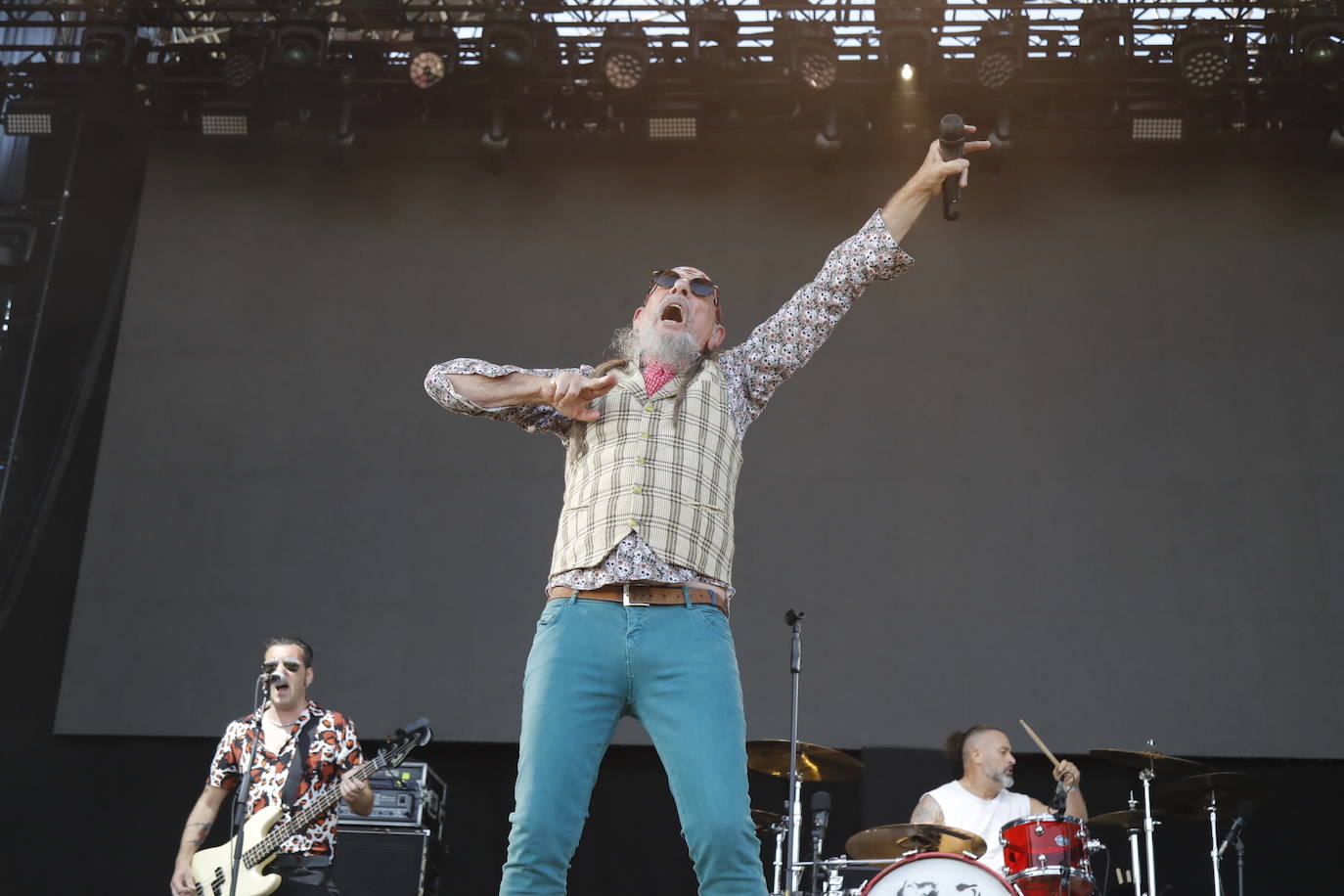 El concierto de El Drogas en el festival Sonorama Ribera 2023, en imágenes