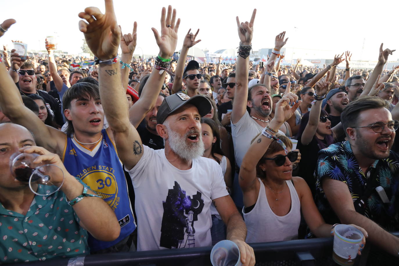 El concierto de El Drogas en el festival Sonorama Ribera 2023, en imágenes