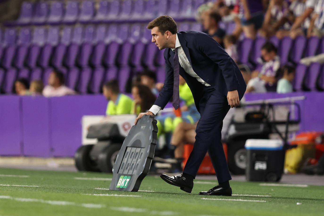 La victoria del Real Valladolid ante el Sporting de Gijón, en imágenes