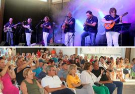 La actuación de Viejo Castillo abrió el festival y público congregado en esta nueva edición del Almuenza Folk.