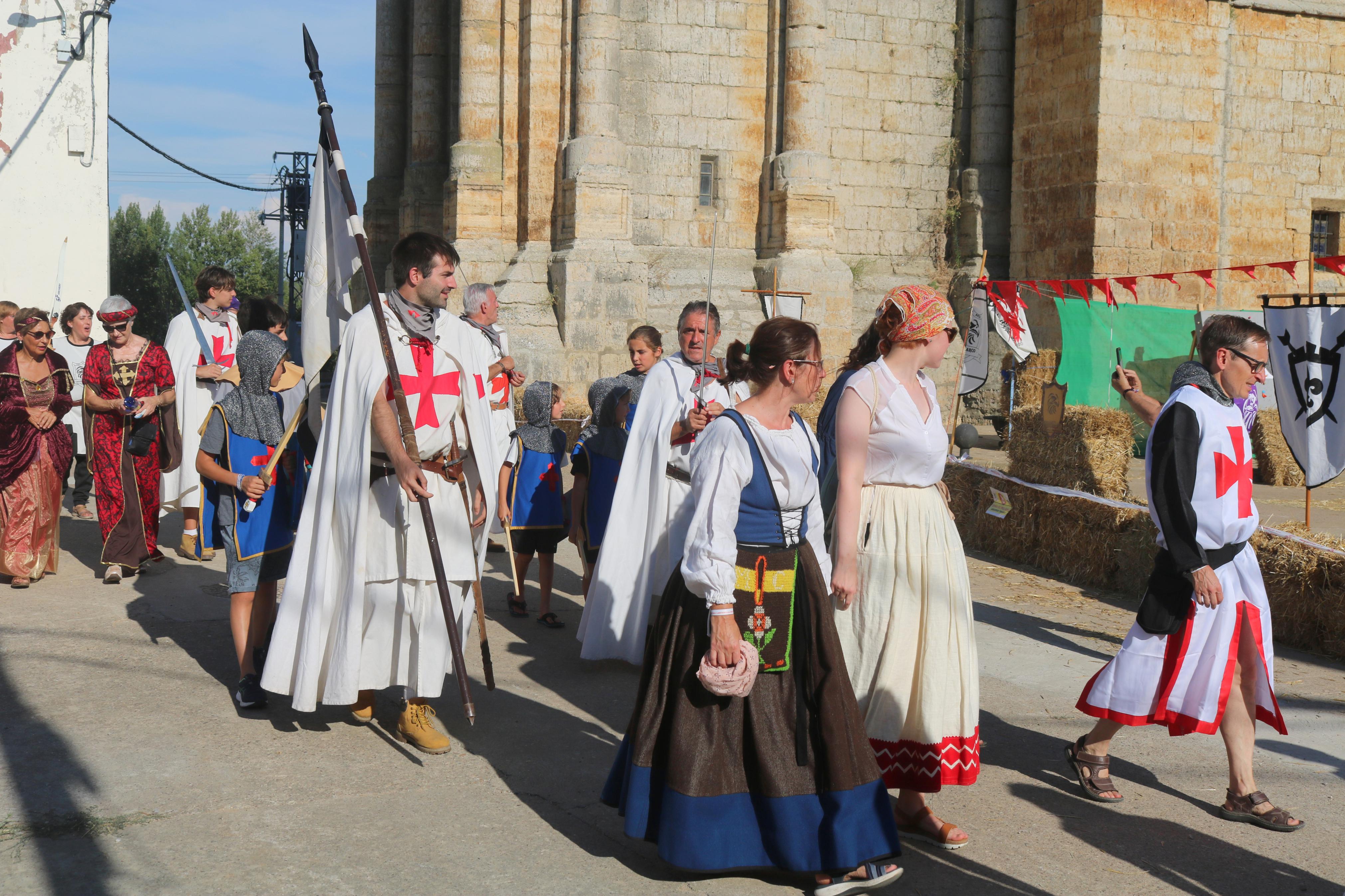 Lantadilla recrea la Batalla de Llantada