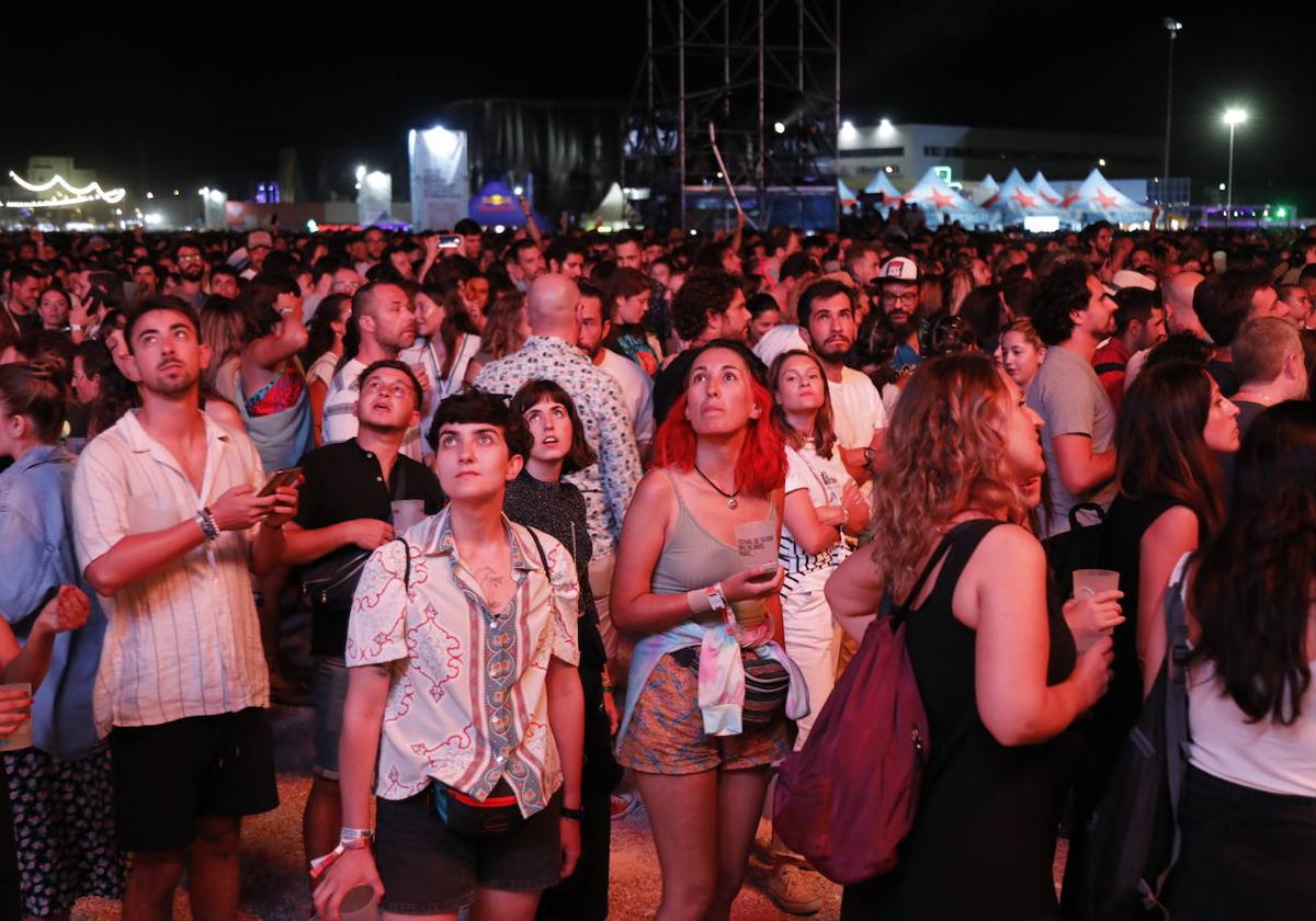 Concierto de Amaia en el festival Sonorama de Aranda de Duero.