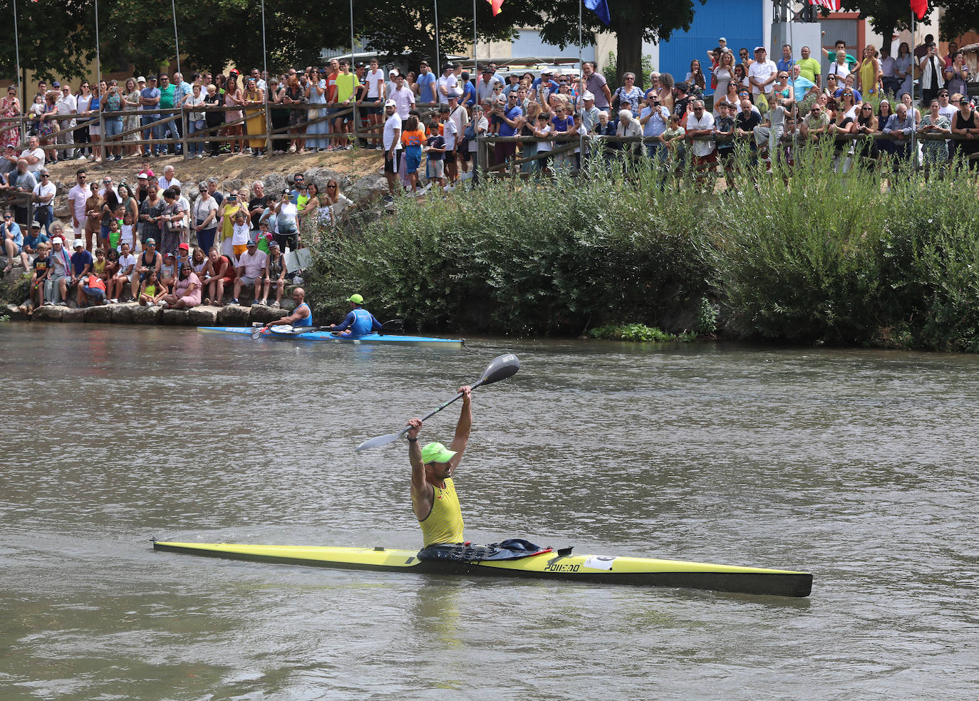 El Descenso Internacional del Pisuerga de Alar supera los 300 participantes