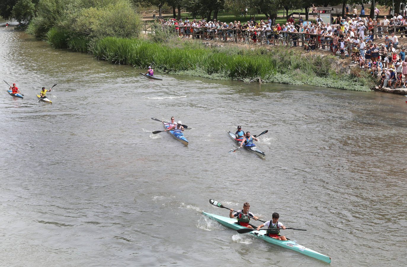 El Descenso Internacional del Pisuerga de Alar supera los 300 participantes