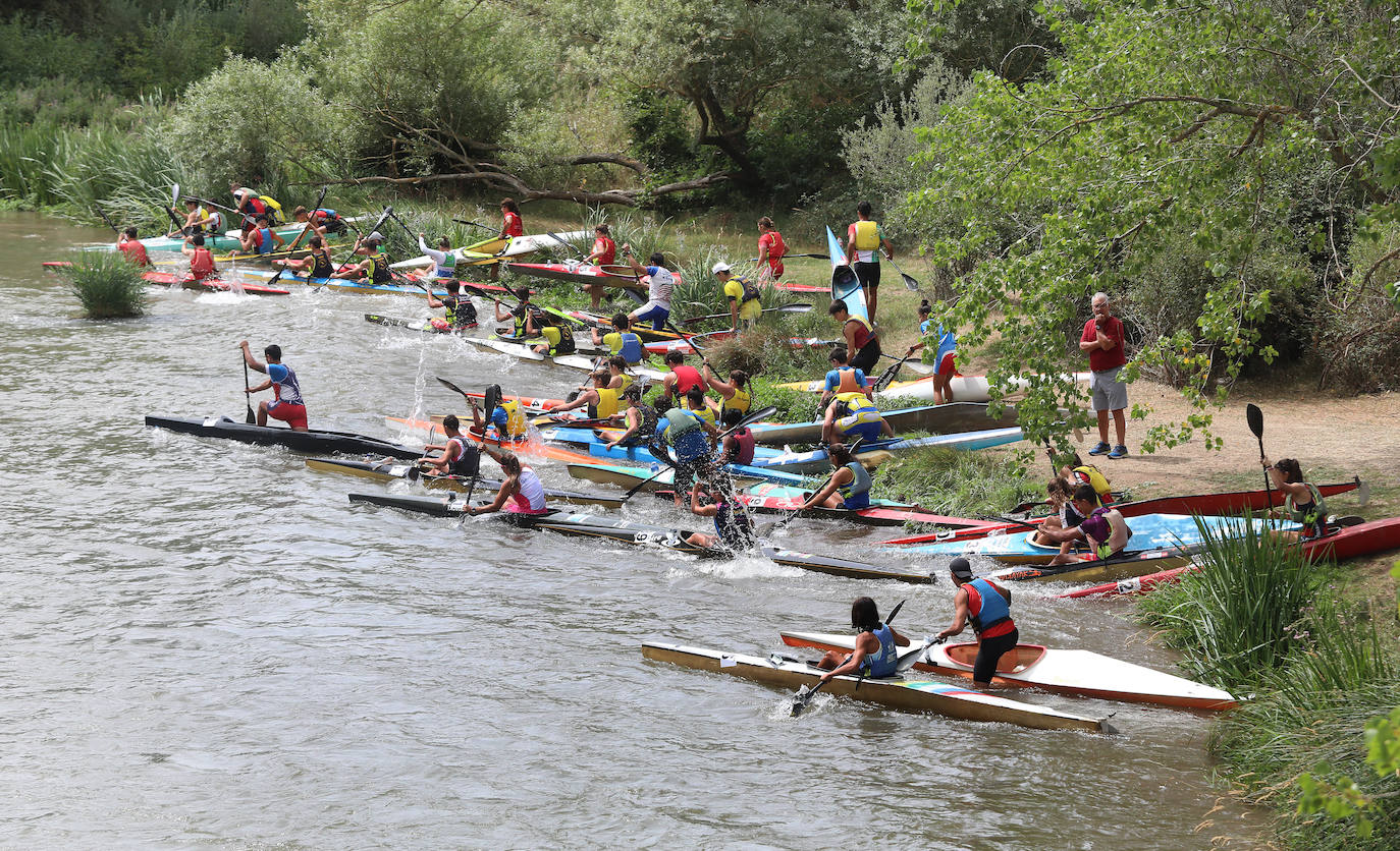 El Descenso Internacional del Pisuerga de Alar supera los 300 participantes