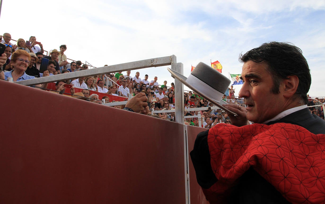 Jesulín de Ubrique reaparece en la plaza de toros de Mozoncillo