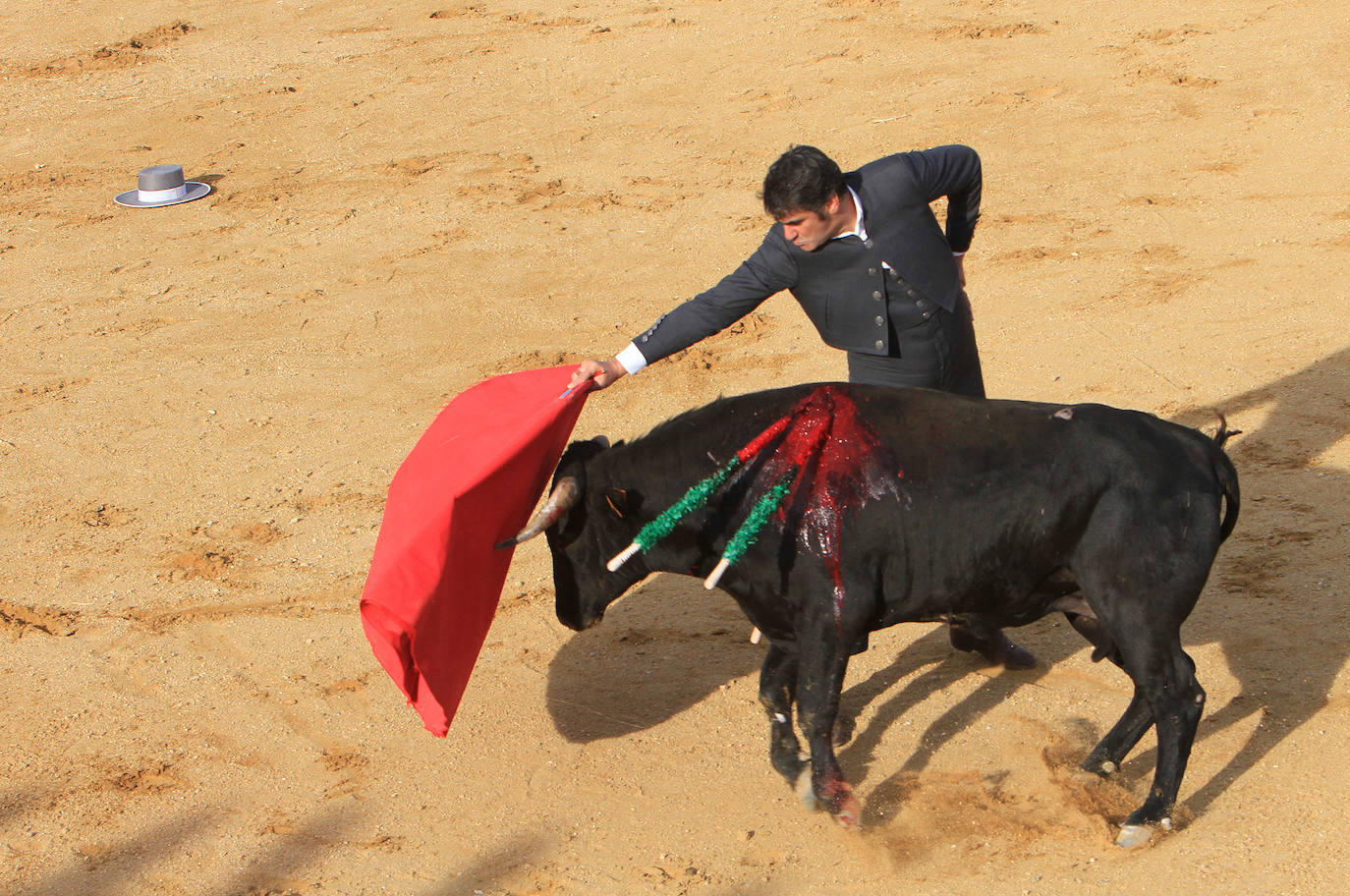 Jesulín de Ubrique reaparece en la plaza de toros de Mozoncillo