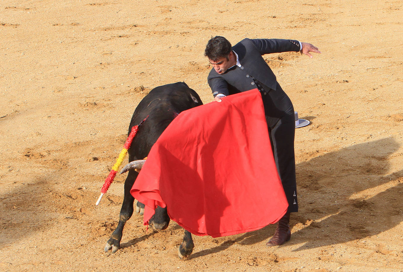 Jesulín de Ubrique reaparece en la plaza de toros de Mozoncillo