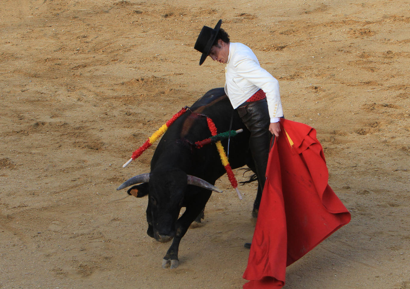 Jesulín de Ubrique reaparece en la plaza de toros de Mozoncillo