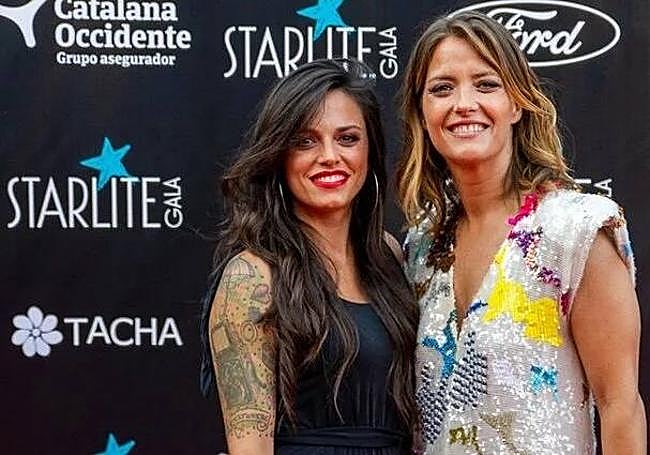 Martina DiRosso y María Casado, en la Gala Starlite de 2021.