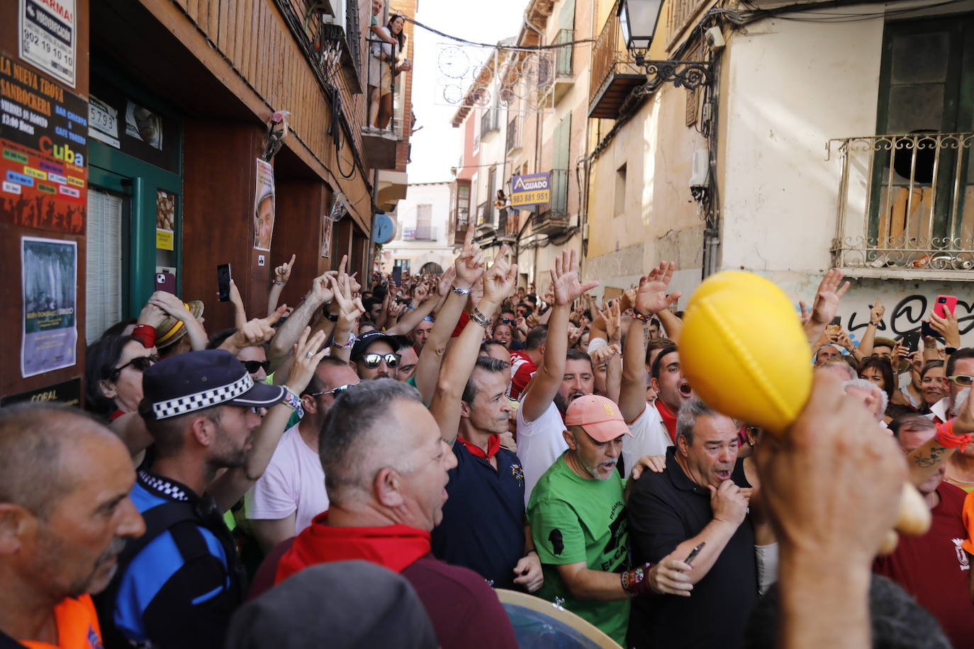 Segundo Chúndara en las fiestas de Peñafiel