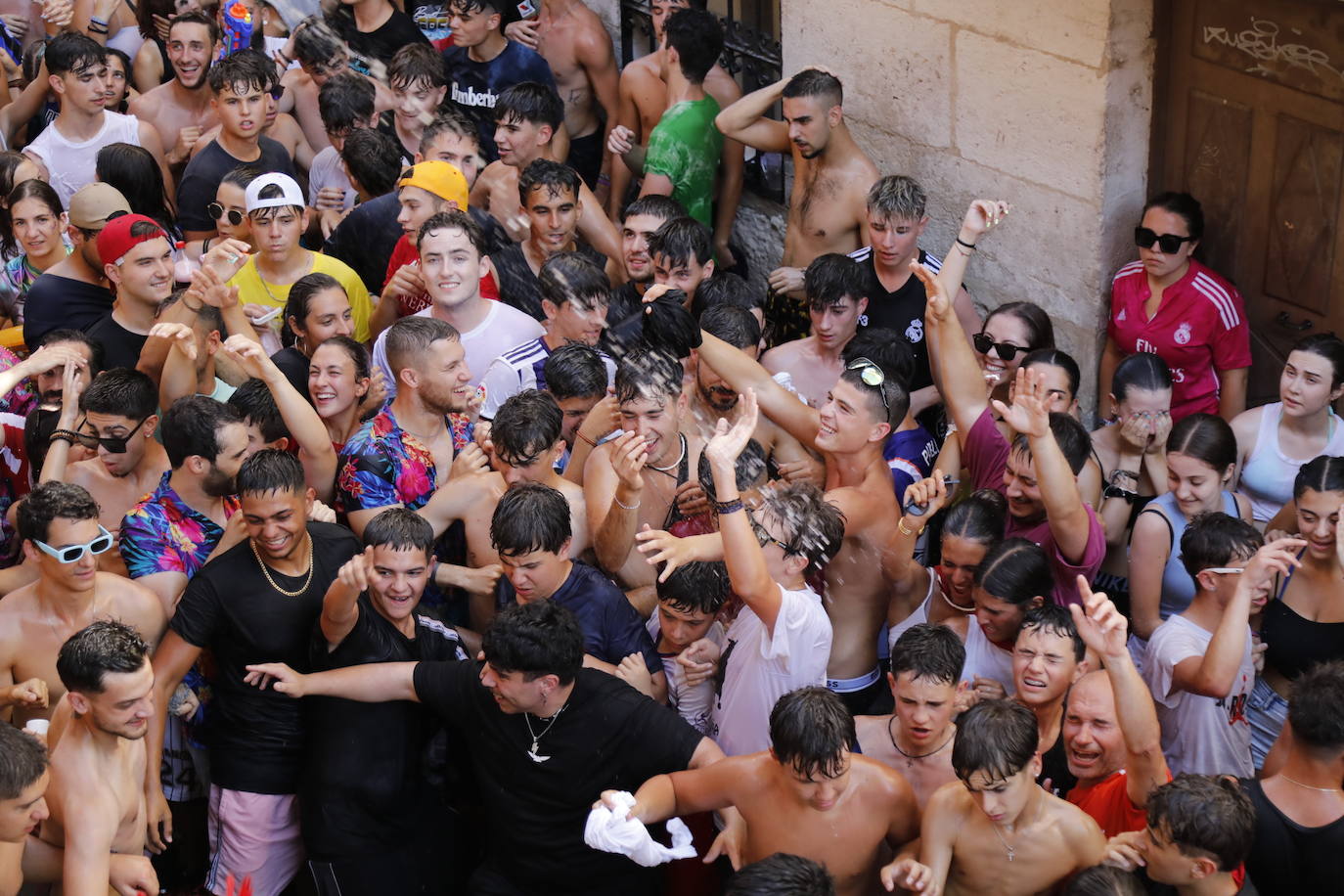 Segundo Chúndara en las fiestas de Peñafiel