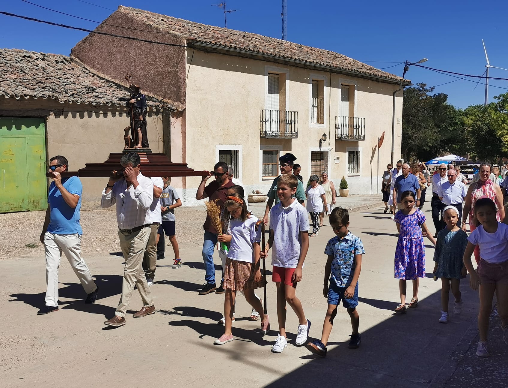 Los pueblos de la provincia de Valladolid festejan San Roque