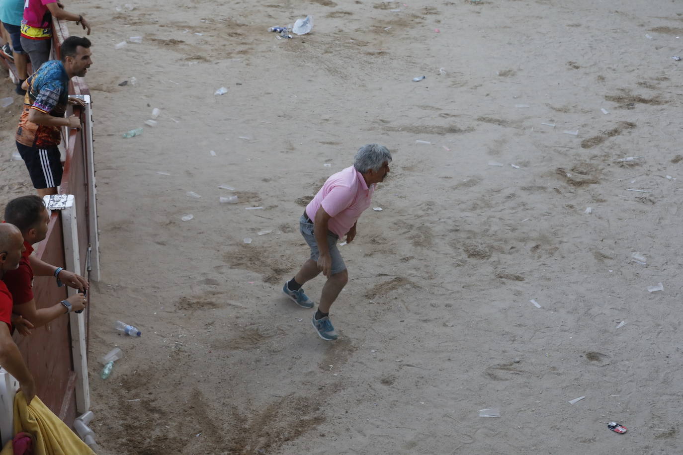 Los dos momentos de tensión vividos en la capea de las fiestas de Peñafiel