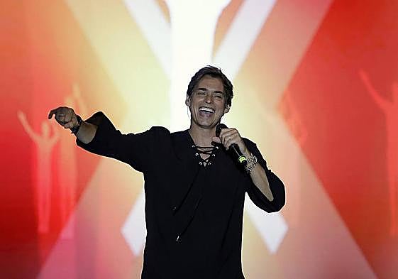 Baute, en un concierto en Málaga el pasado verano.