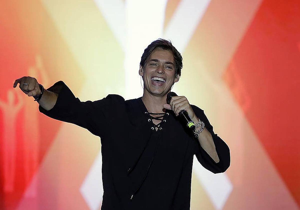 Baute, en un concierto en Málaga el pasado verano.