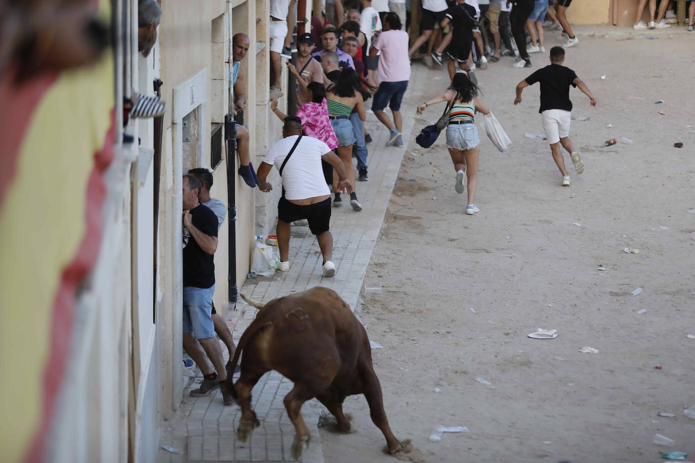 La capea de este jueves en Peñafiel, en imágenes