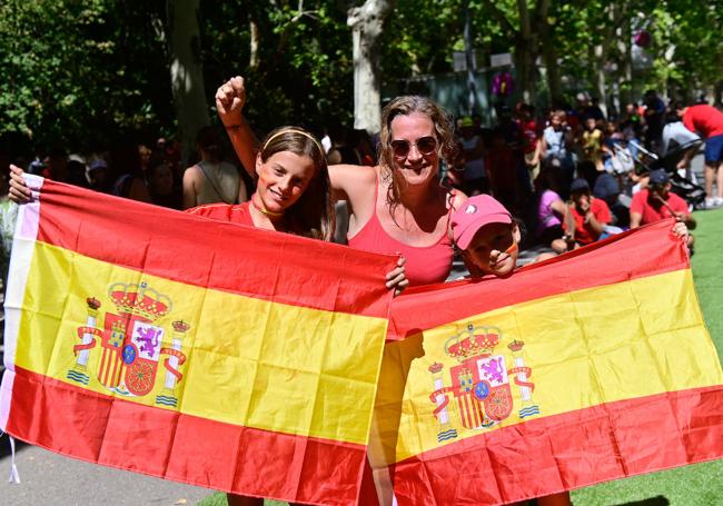 Enma Casado, Raquel Merino y Mencia Casado.