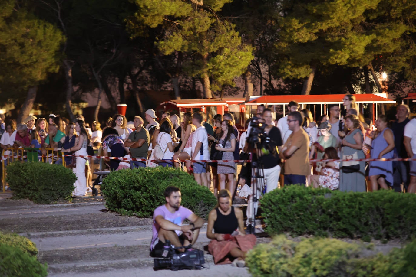 Desfile de antorchas en la Feria Renacentista de Medina del Campo