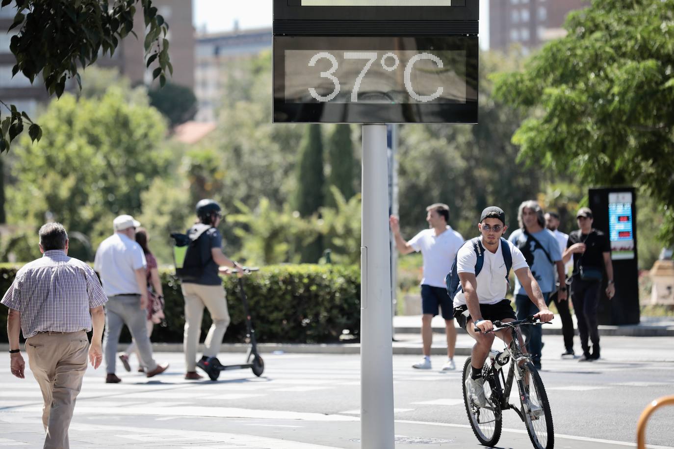 Comienza lo más duro de la ola de calor en Valladolid