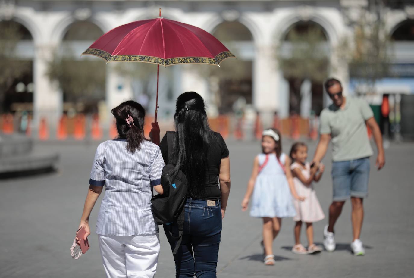 Comienza lo más duro de la ola de calor en Valladolid