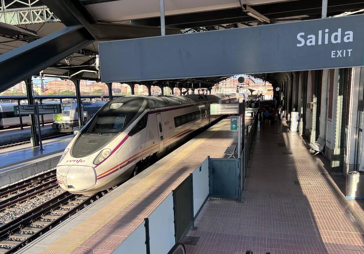 Imagen de archivo de la estación del Norte de Valladolid.