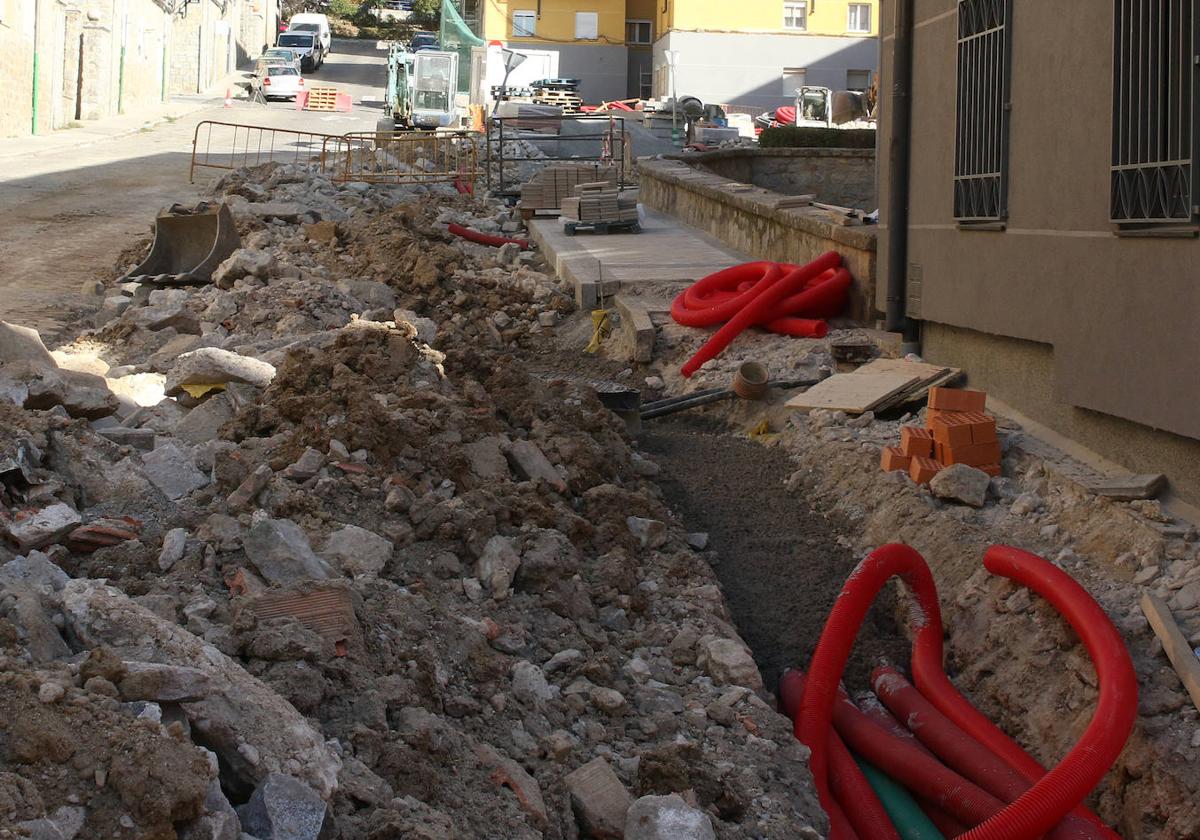 Calle París, en el barrio de San José.