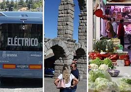 Autobuses eléctricos, el turismo sostenible o la rehabilitación de mercados como el de La Albuera han conseguido fondos europeos en Segovia.