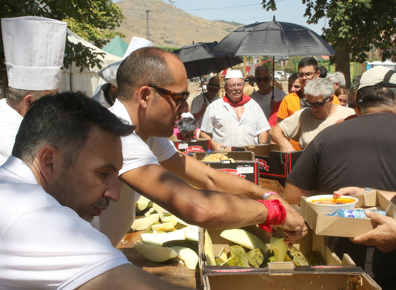 Tradicional judiada en La Granja de San Ildefonso