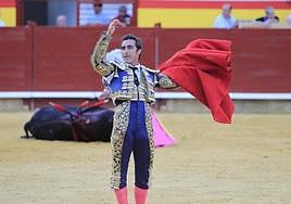 David Fandila 'El Fandi' en la plaza de toros de Palencia.
